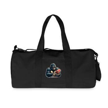 Table tennis - Recycled Canvas Sports Bag by Stanley/Stella - black - Front
