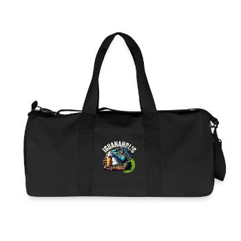 Leguan Bier - Recycelte Canvas-Sporttasche von Stanley/Stella - Schwarz - Vorne