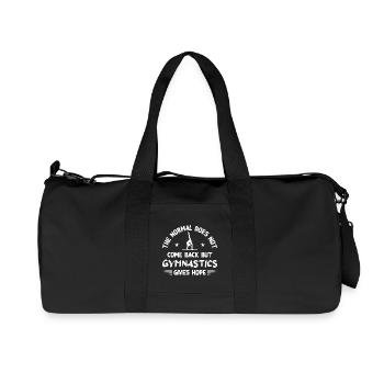 Gymnastik Training Fitness Gym - Recycelte Canvas-Sporttasche von Stanley/Stella - Schwarz - Vorne
