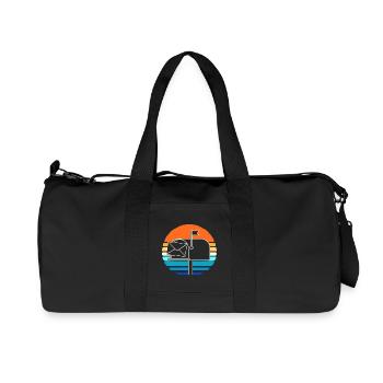 Post Postmark - Recycled Canvas Sports Bag by Stanley/Stella - black - Front