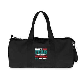 N’ayez crainte, le baby-boomer est là Tenue - Sac de sport en toile recyclée Stanley/Stella - noir - Devant