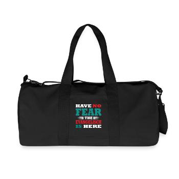 N’ayez crainte, l’Evangele est là Tenue - Sac de sport en toile recyclée Stanley/Stella - noir - Devant