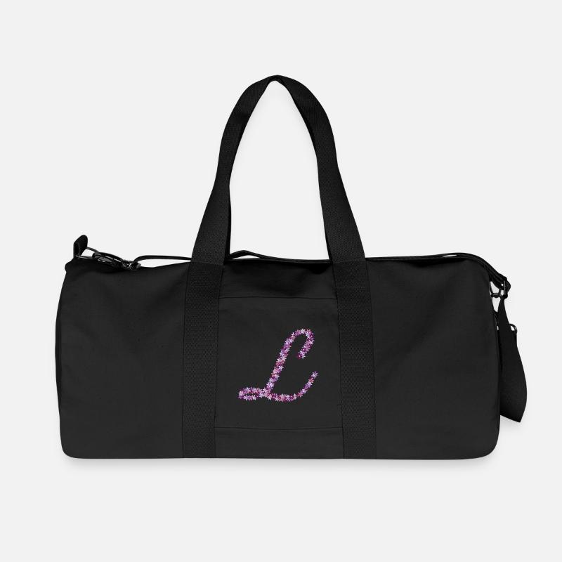 Symphonie des Fleurs - Sac de sport en toile recyclée Stanley/Stella - noir