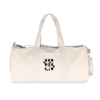 Chasse au trésor de Sondeln - Sac de sport en toile recyclée Stanley/Stella - blanc naturel - Devant