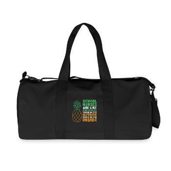 School Nurse Hospital Medicine - Recycled Canvas Sports Bag by Stanley/Stella - black - Front