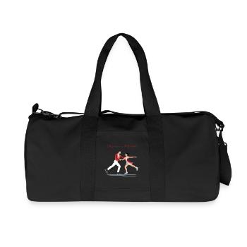 Patinage artistique : l’élégance dans la perfection - Sac de sport en toile recyclée Stanley/Stella - noir - Devant