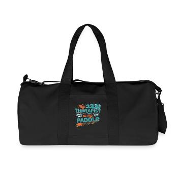 Stand up Paddle - Recycled Canvas Sports Bag by Stanley/Stella - black - Front