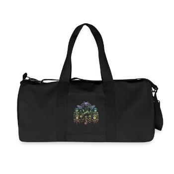 honeybee - Recycled Canvas Sports Bag by Stanley/Stella - black - Front