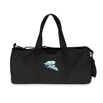 cloudstreet - Recycled Canvas Sports Bag by Stanley/Stella - black - Front