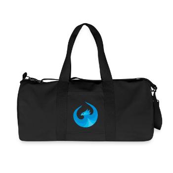 UI5 Phoenix Blue - Recycelte Canvas-Sporttasche von Stanley/Stella - Schwarz - Vorne