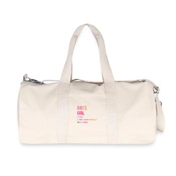 Widder - Recycelte Canvas-Sporttasche von Stanley/Stella - Naturweiß - Vorne