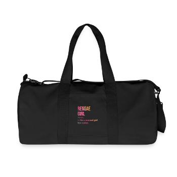 reggae - Sac de sport en toile recyclée Stanley/Stella - noir - Devant