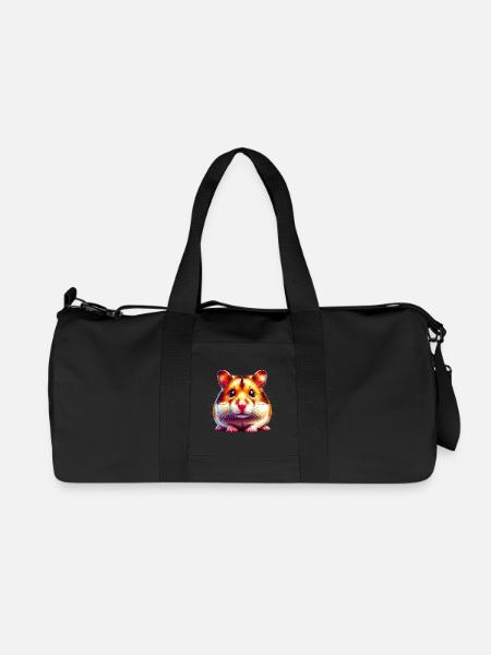 Hamster - Sac de sport en toile recyclée Stanley/Stella - noir