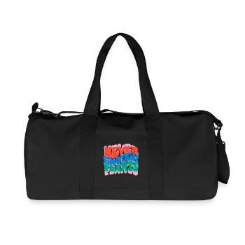 Jamais assez de plantes - Sac de sport en toile recyclée Stanley/Stella - noir - Devant