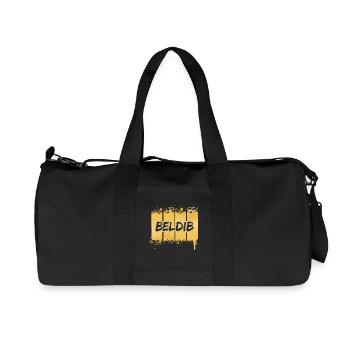 Holiday Beldib - Recycled Canvas Sports Bag by Stanley/Stella - black - Front