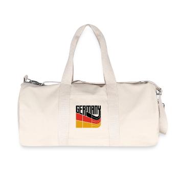 Germany - Recycelte Canvas-Sporttasche von Stanley/Stella - Naturweiß - Vorne