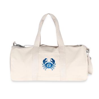 Cancer and the universe - Recycled Canvas Sports Bag by Stanley/Stella - natural - Front