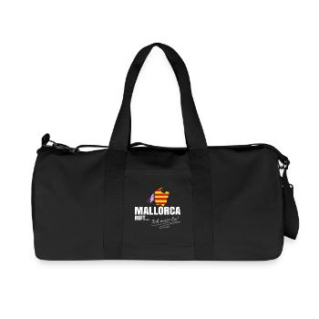 Mallorca Auswandern - Recycelte Canvas-Sporttasche von Stanley/Stella - Schwarz - Vorne