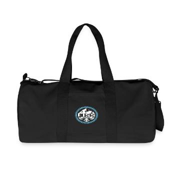 FISS montagnes d'hiver - Sac de sport en toile recyclée Stanley/Stella - noir - Devant