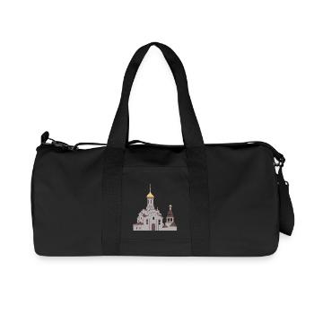 Orthodox Church - Recycled Canvas Sports Bag by Stanley/Stella - black - Front