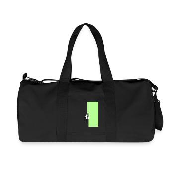 Der Maler - Recycelte Canvas-Sporttasche von Stanley/Stella - Schwarz - Vorne