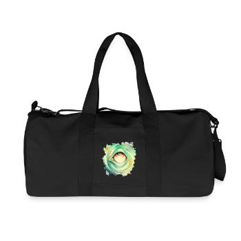evil eye - Recycled Canvas Sports Bag by Stanley/Stella - black - Front
