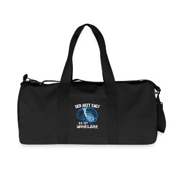 Bariton Musikverein - Recycelte Canvas-Sporttasche von Stanley/Stella - Schwarz - Vorne