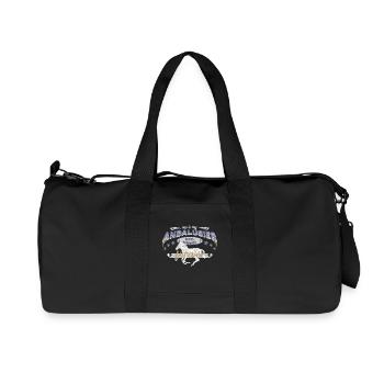 Andalusier Pferd Pferdebesitzer best friends BFF - Recycelte Canvas-Sporttasche von Stanley/Stella - Schwarz - Vorne