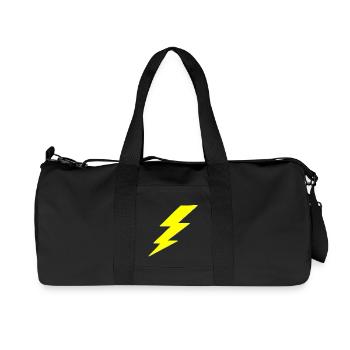 Blitz - Recycelte Canvas-Sporttasche von Stanley/Stella - Schwarz - Vorne