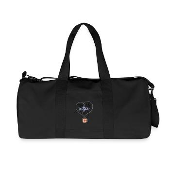 Sugar in my coffee - Recycled Canvas Sports Bag by Stanley/Stella - black - Front