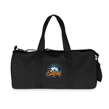 Biarritz Surfing Club 64 - Recycled Canvas Sports Bag by Stanley/Stella - black - Front