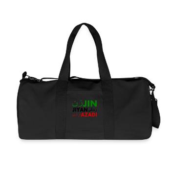 Jin jiyan azadi زن زندگی آزادی - Sac de sport en toile recyclée Stanley/Stella - noir - Devant