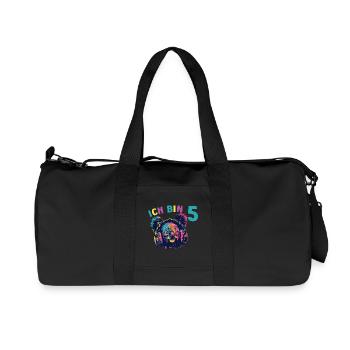 Koalabär Koalabären Koala 5 Geburtstag 5 Jahre - Recycelte Canvas-Sporttasche von Stanley/Stella - Schwarz - Vorne