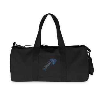 FISH. APRIL FOOL - Recycled Canvas Sports Bag by Stanley/Stella - black - Front