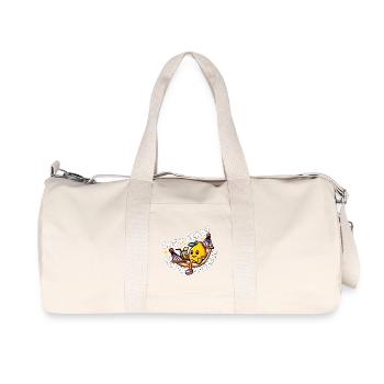 EASY PEASY LEMON SQUEEZY - Sac de sport en toile recyclée Stanley/Stella - blanc naturel - Devant