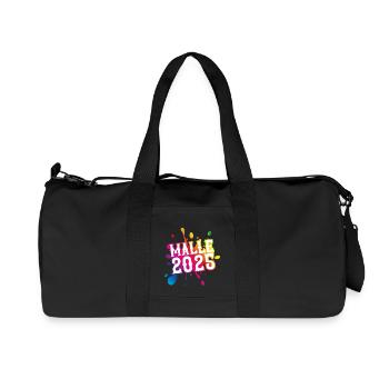 Malle 2025 blob - Sac de sport en toile recyclée Stanley/Stella - noir - Devant