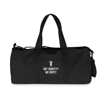 Gymnastik Training Fitness Gym - Recycelte Canvas-Sporttasche von Stanley/Stella - Schwarz - Vorne