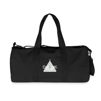 Camping friends forever. Best Camping Friends - Recycled Canvas Sports Bag by Stanley/Stella - black - Front