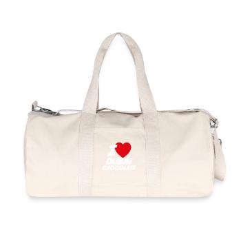 J'adore le chocolat de Dubaï - Sac de sport en toile recyclée Stanley/Stella - blanc naturel - Devant