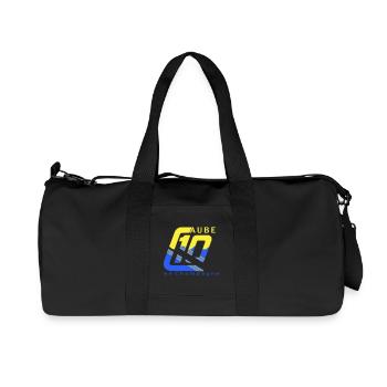 Logo 10 Aube - Sac de sport en toile recyclée Stanley/Stella - noir - Devant