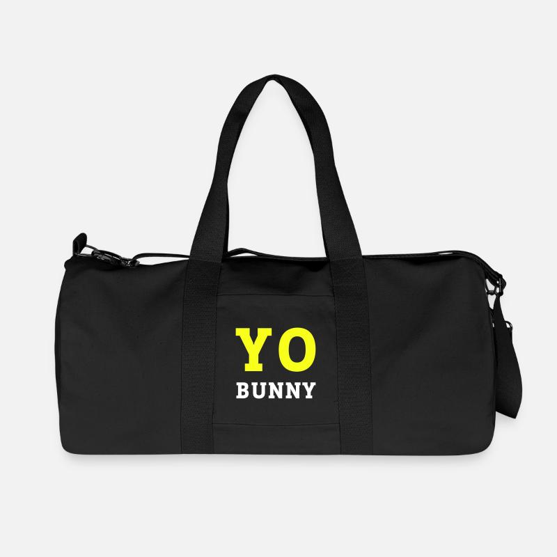 yobun_2 - Recycelte Canvas-Sporttasche von Stanley/Stella - Schwarz