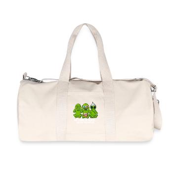 T-shirt humour extraterrestre – Nous venons en paix - Sac de sport en toile recyclée Stanley/Stella - blanc naturel - Devant