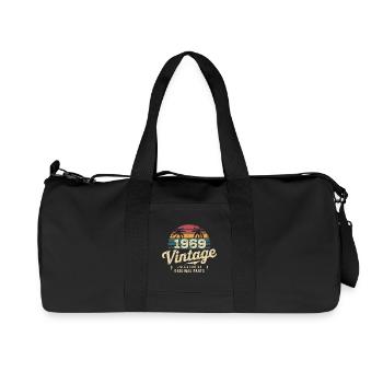 Großartig seit 1969 1969 Geburtstagsgeschenk - Recycelte Canvas-Sporttasche von Stanley/Stella - Schwarz - Vorne