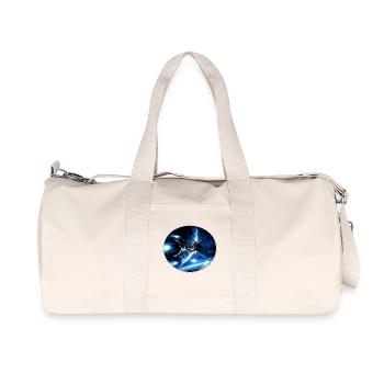 La Comète - Emblème spatial rétro – Vaisseau 8-Bit - Sac de sport en toile recyclée Stanley/Stella - blanc naturel - Devant