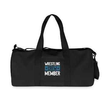 Wrestling Crew - Recycled Canvas Sports Bag by Stanley/Stella - black - Front
