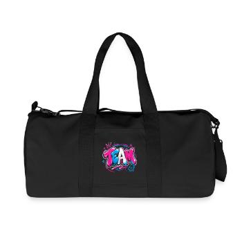 Équipe - Sac de sport en toile recyclée Stanley/Stella - noir - Devant