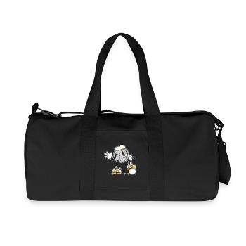 Tenue de pétanque boule pour boule bouler - Sac de sport en toile recyclée Stanley/Stella - noir - Devant