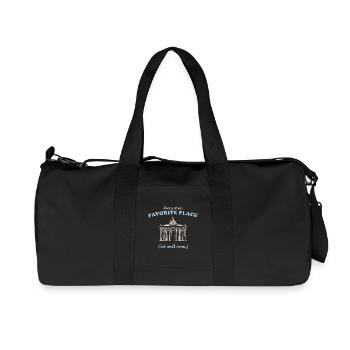 Get well soon Meet us at our favorite place, Berlin - Recycled Canvas Sports Bag by Stanley/Stella - black - Front