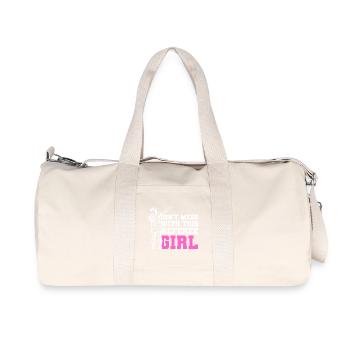 Fußball Schiedsrichterin - Recycelte Canvas-Sporttasche von Stanley/Stella - Naturweiß - Vorne