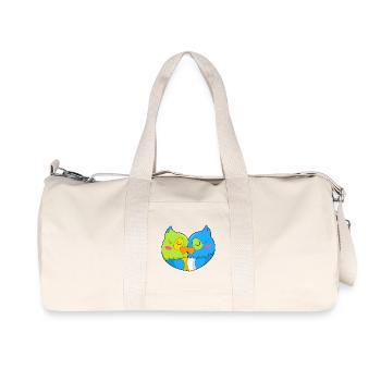 Amour de perroquet - Sac de sport en toile recyclée Stanley/Stella - blanc naturel - Devant